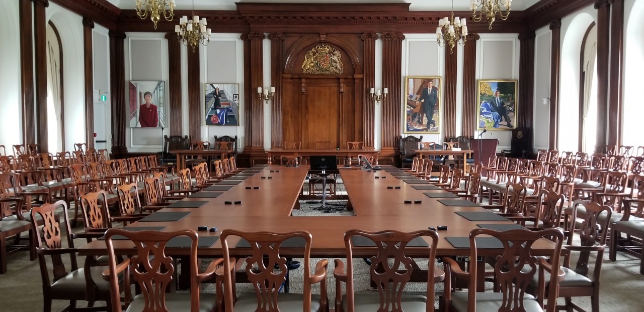 Council Chamber, Interior