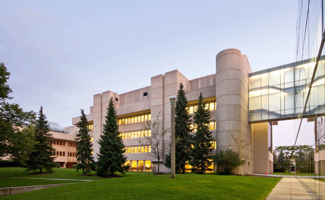 Exterior of William G. Davis Building, UTM